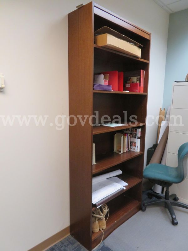 Wood Bookcase