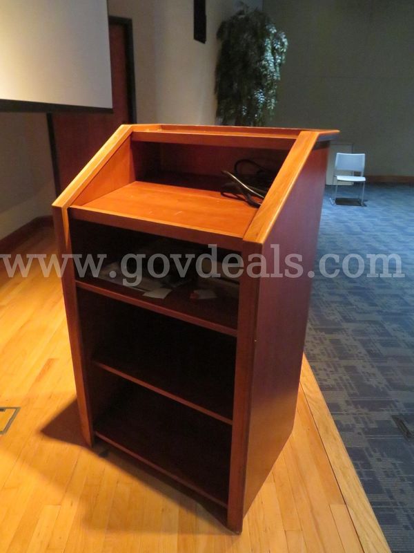 Wood Podium
