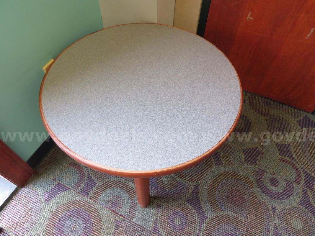 Lot of 2 Gray Laminate Young Children's Tables