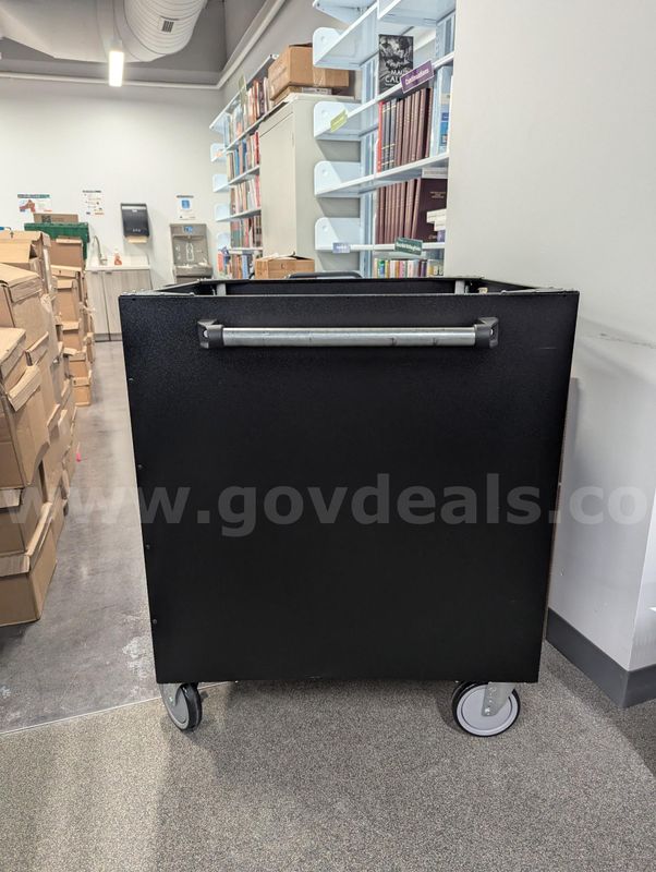 Interior EasyRoller Cart for Kingsley Book Return
