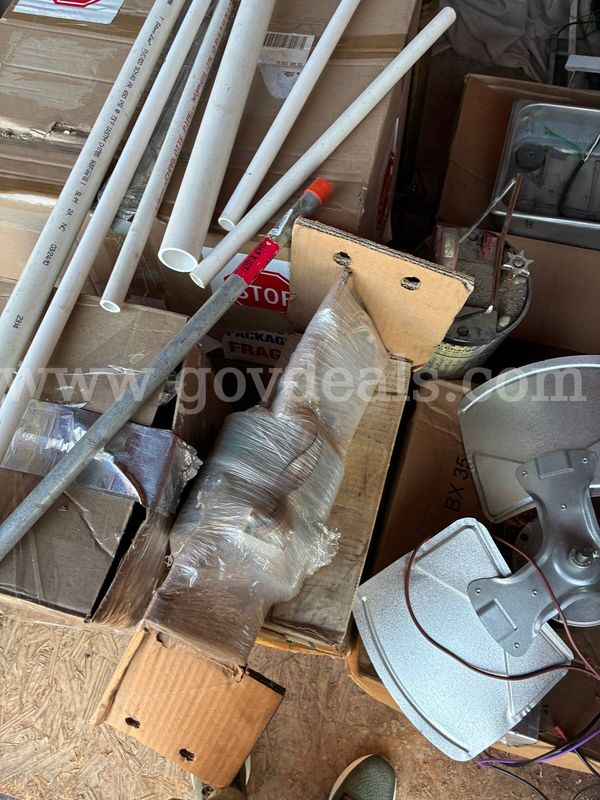 two pallets of misc parts
