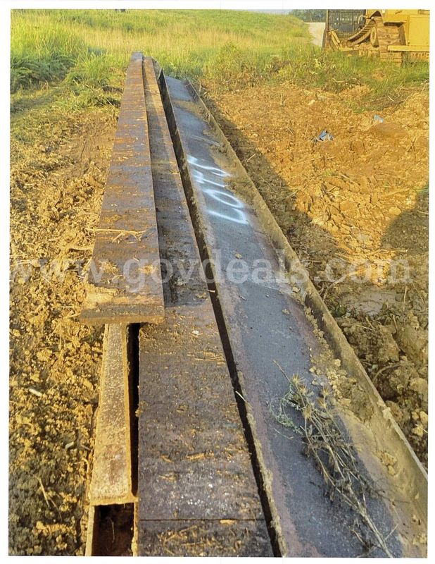 (4) Used I Beams
