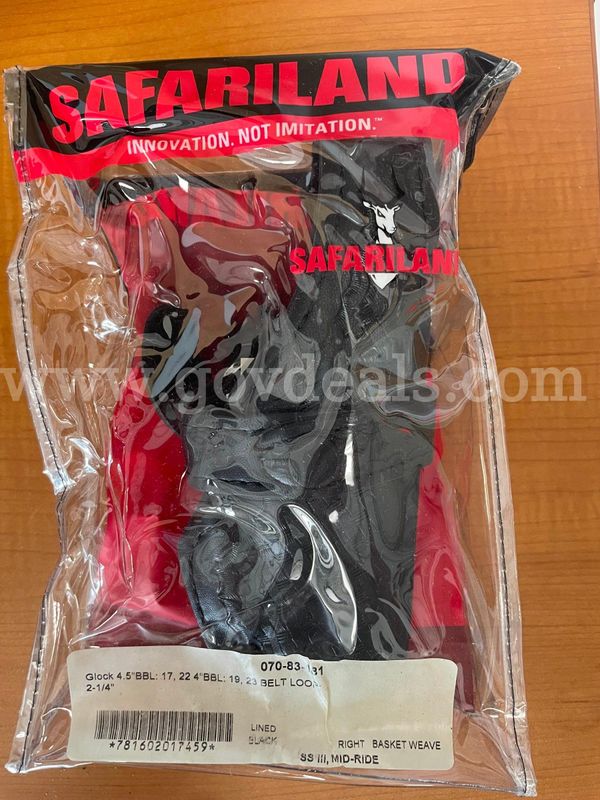Holster Glock 4.5" BBL- 17,22 4"BBL 19,23 Belt Loop 2-14"