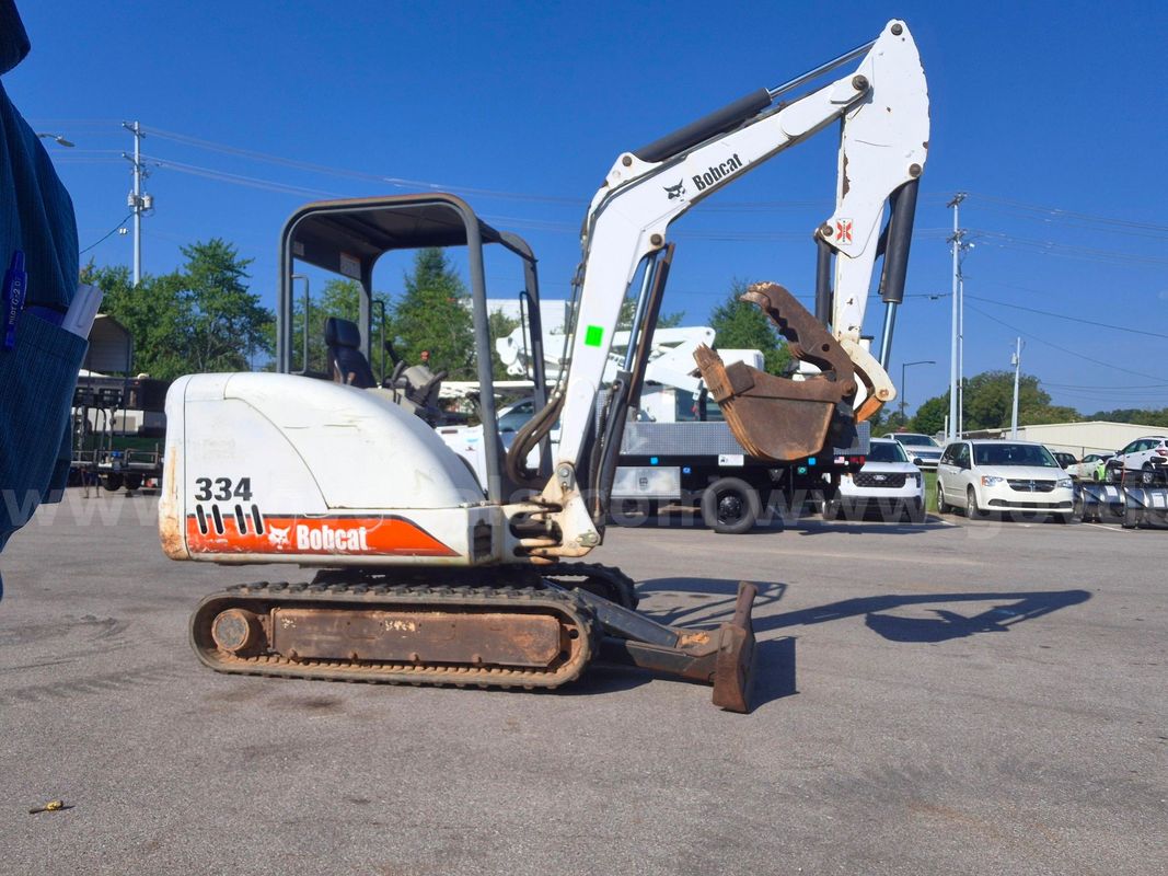 2003 Bobcat 334 Mini Excavator Fully Operational. LONG VIDEO
