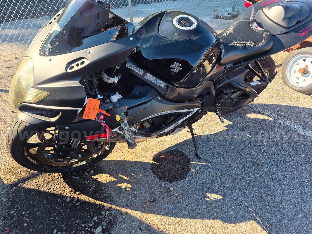 2007 Suzuki GSX-R600 OPERATIONAL CONDITION UNKNOWN