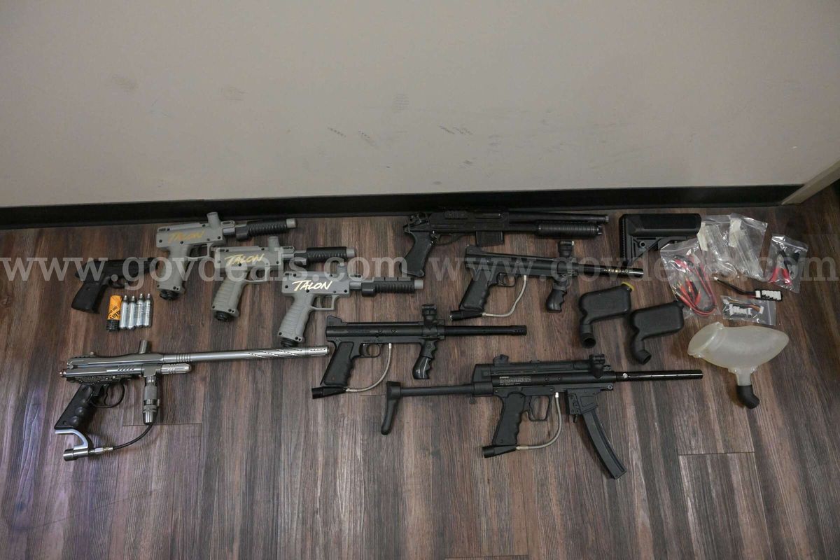 Lot of Airsoft/Paintball Equipment
