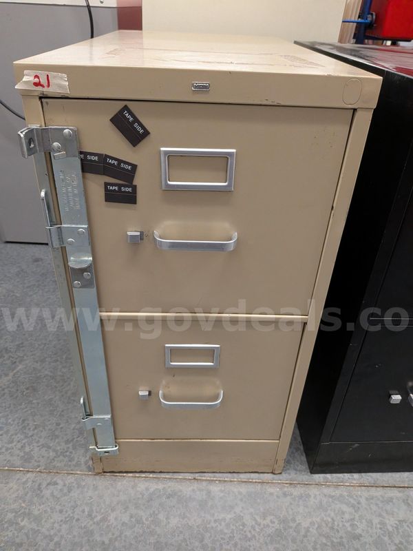 2 drawer filing cabinet #21