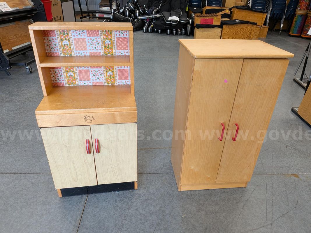 children's play fridge and hutch