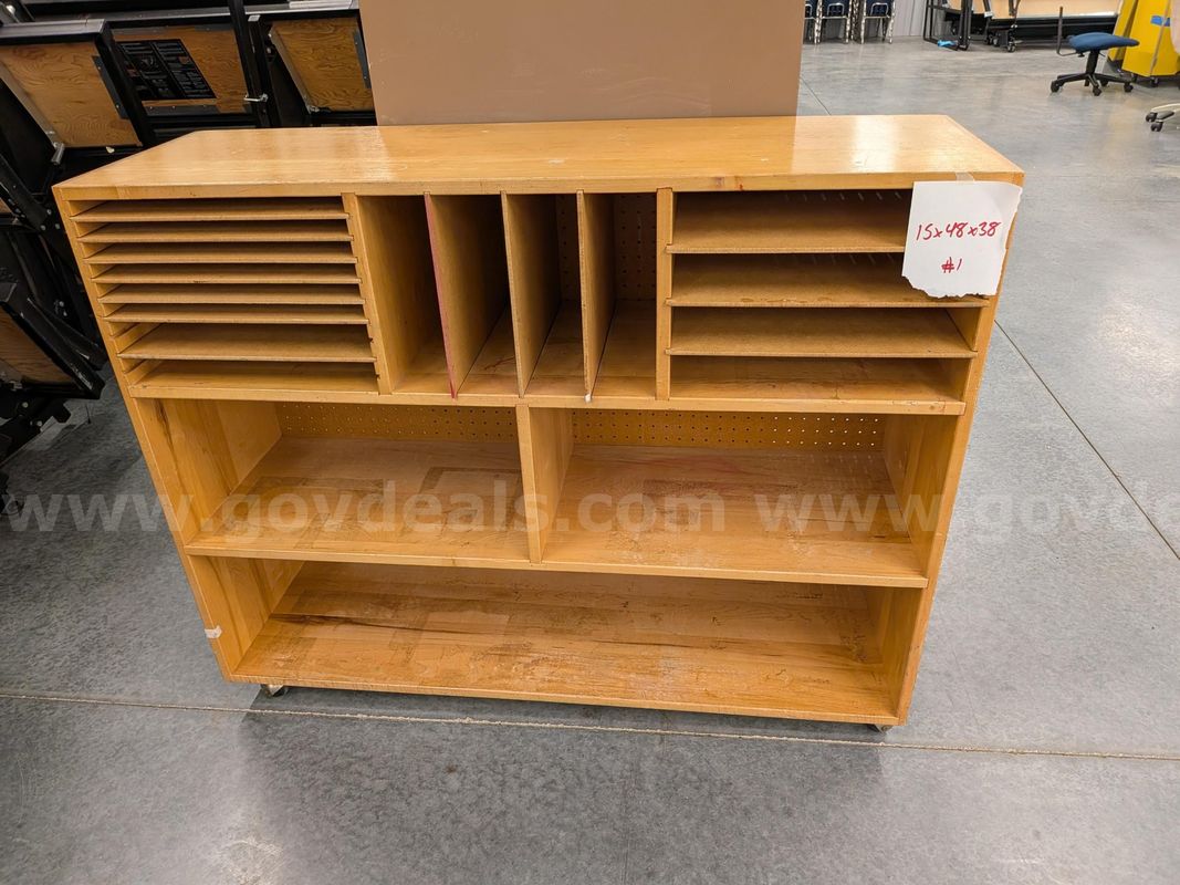 Rolling Cubby 15x48x38 #1