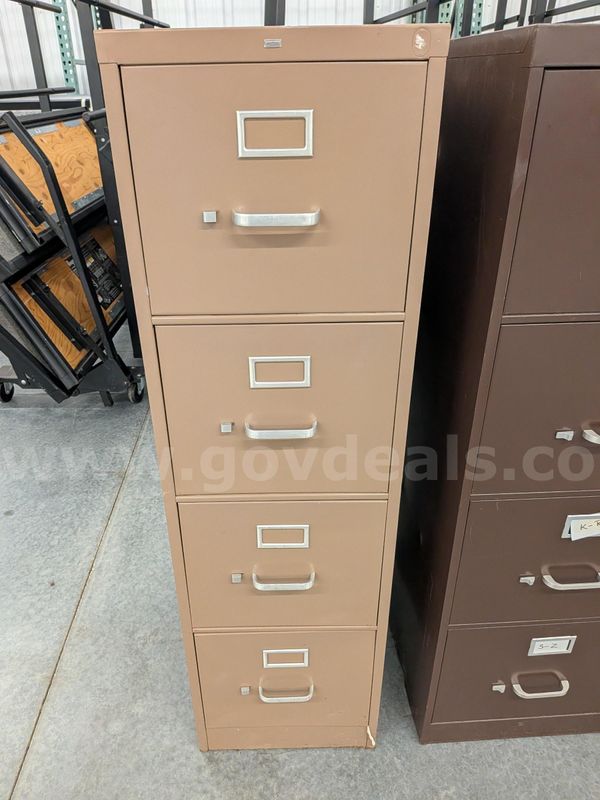Tan Filing Cabinet