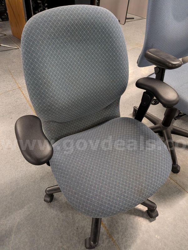 Teal Fabric Office Chair