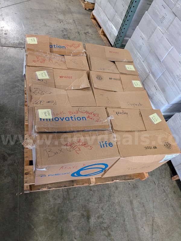 6 boxes High school educational books