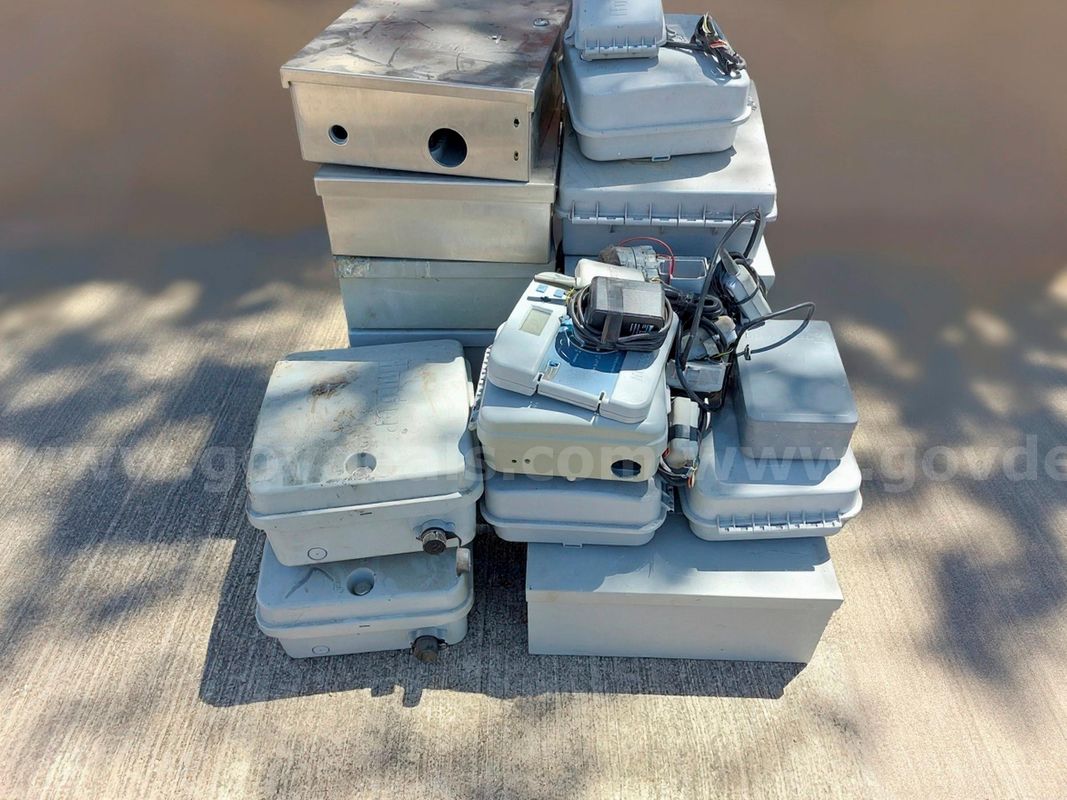 Lot of 20 Hunter Irrigation Controller Boxes