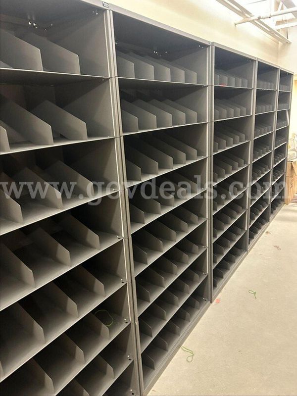 Lot of (9) File Shelf