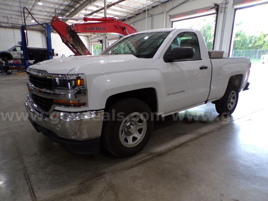 2018 Chevrolet Silverado 1500 Work Truck Short Box 2WD