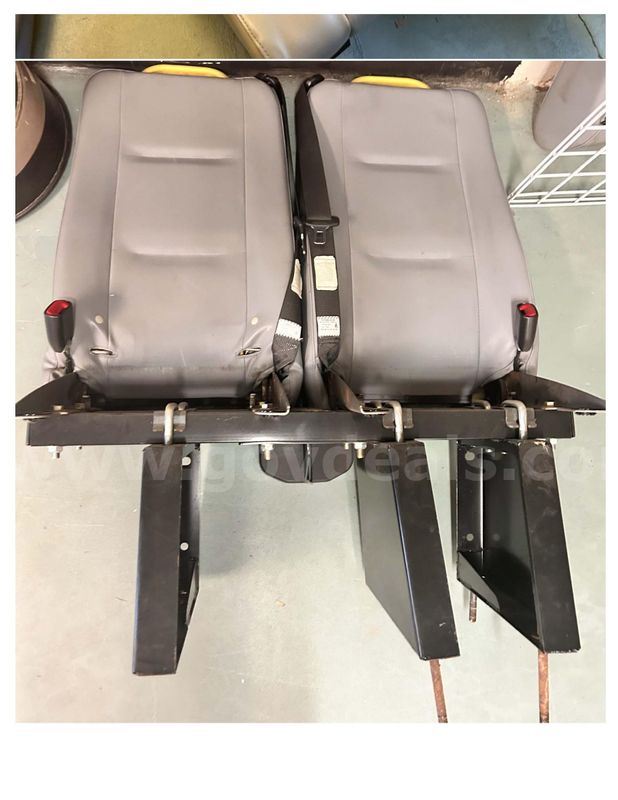 Gray Vinyl Seats from 2018 Ford Transit T-350
