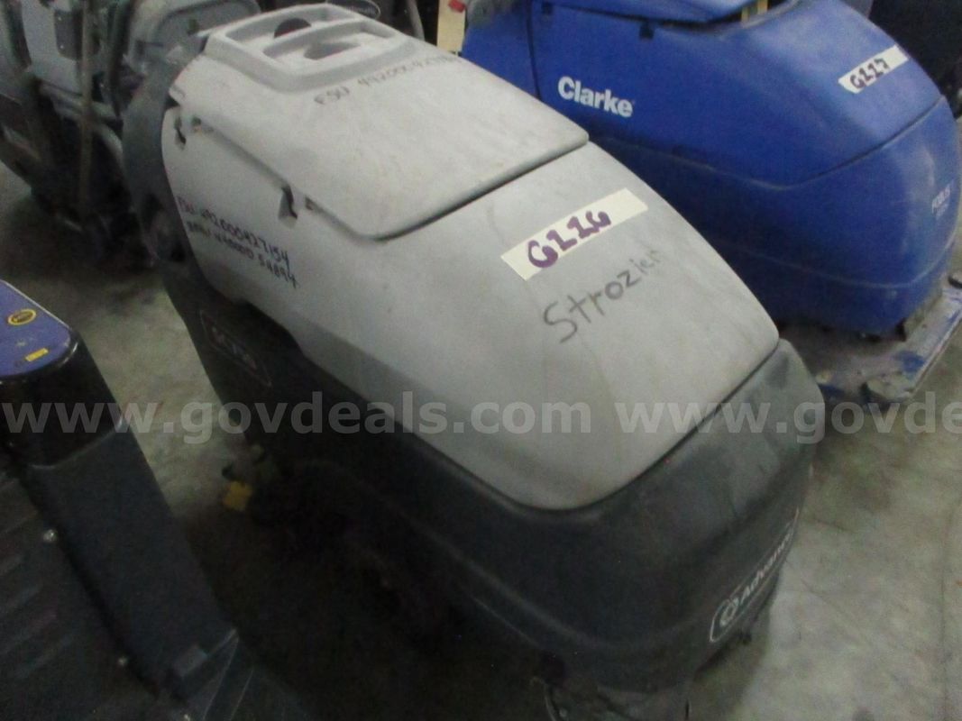 FLOOR MACHINE, ADVANCED, SC750, LOT 6116, AR27007637-024
