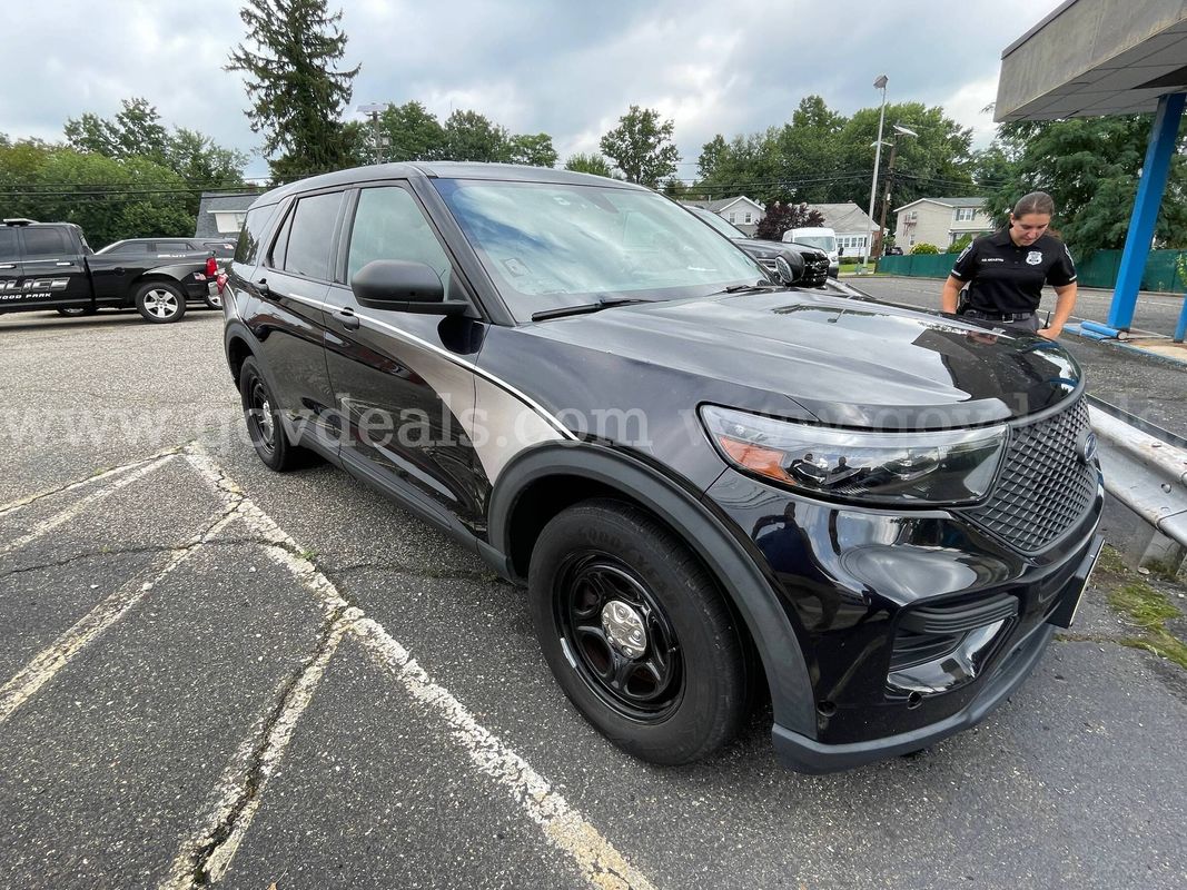 2021 Ford Explorer Police Interceptor Utility – Starts & Runs – 80,465 Miles