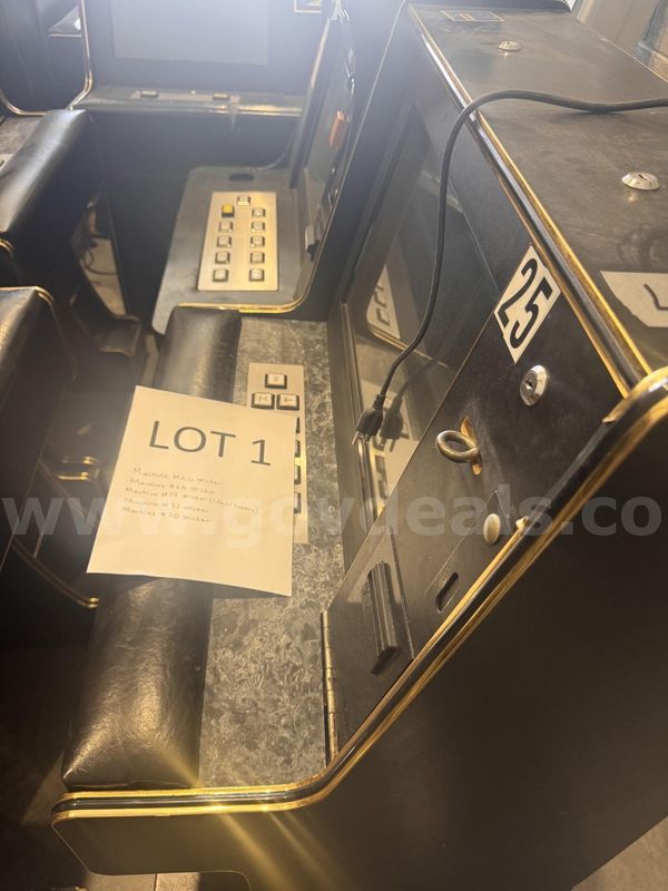 5 gambling machines