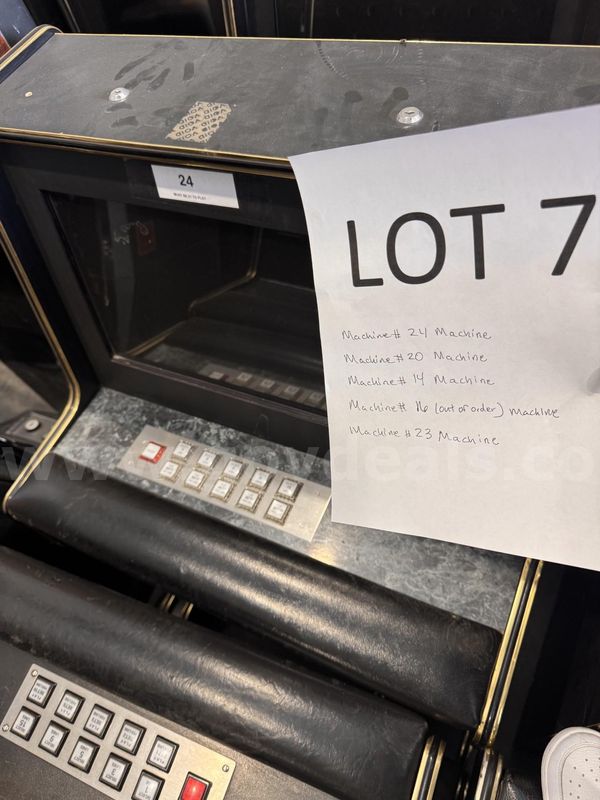 5 gambling machines