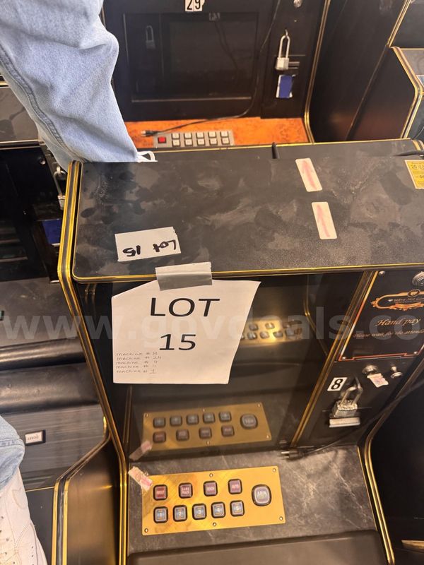 5 gambling machines