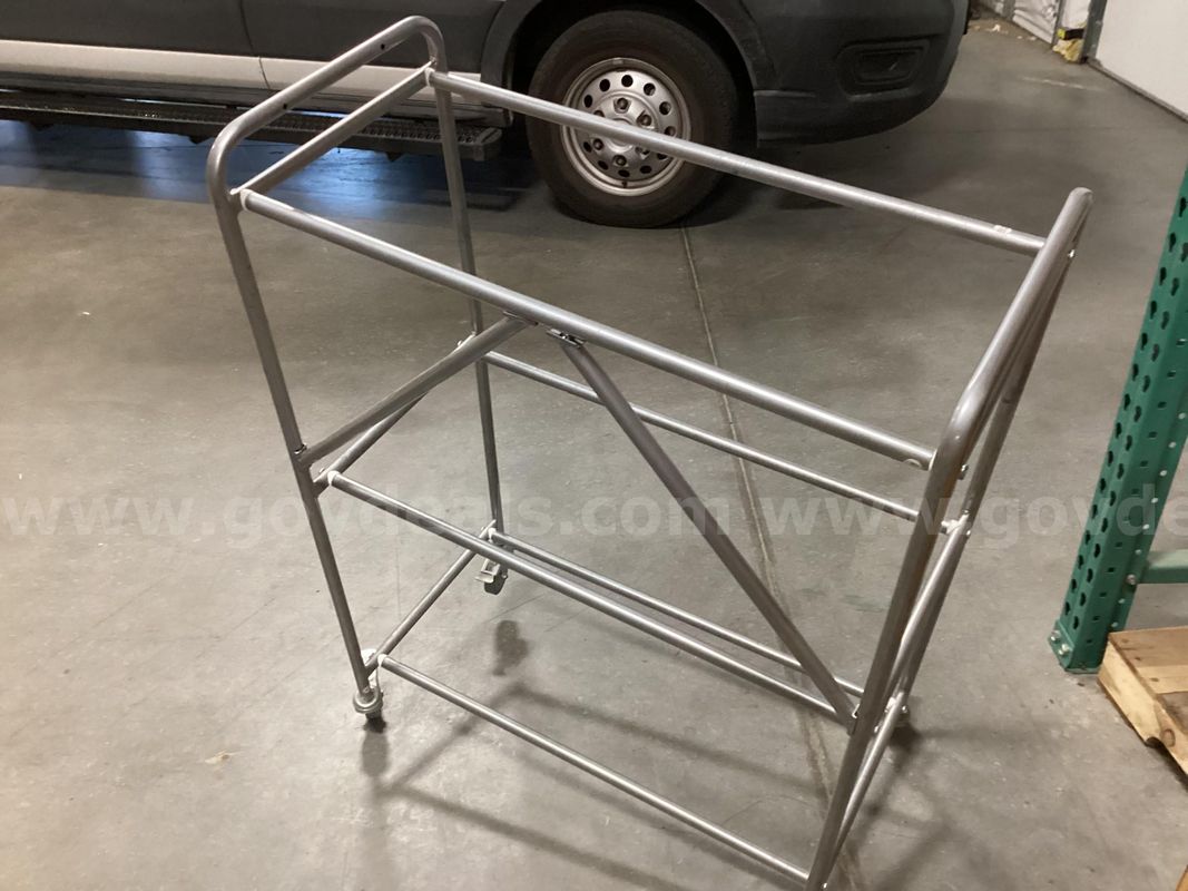 Silver Metal Rack