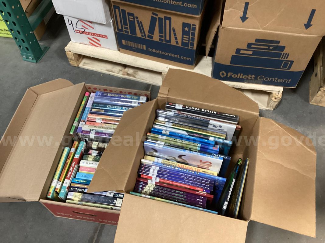 Library Books 15 boxes