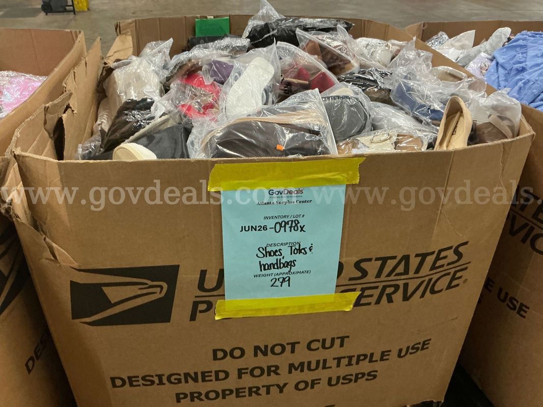 Apparel: Manually Sorted "Shoes, Handbags and Totes" (JUN26-0978X)
