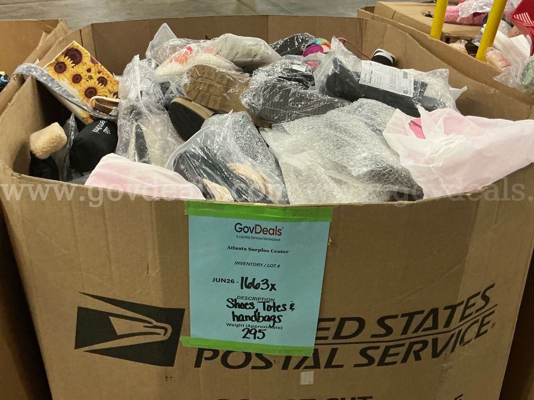 Apparel: Manually Sorted "Shoes, Handbags and Totes" (JUN26-1663X)