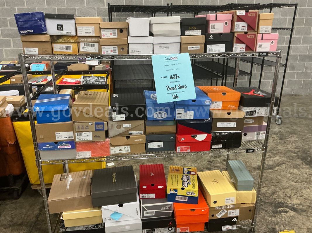 Apparel: "Boxed Shoes" (JUN26-1687X)