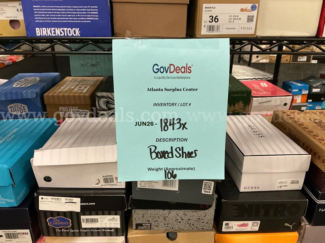 Apparel: "Boxed Shoes" (JUN26-1843X)