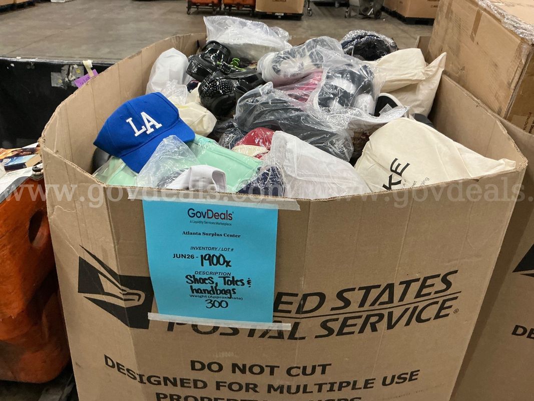 Apparel: Manually Sorted "Shoes, Handbags and Totes" (JUN26-1900X)