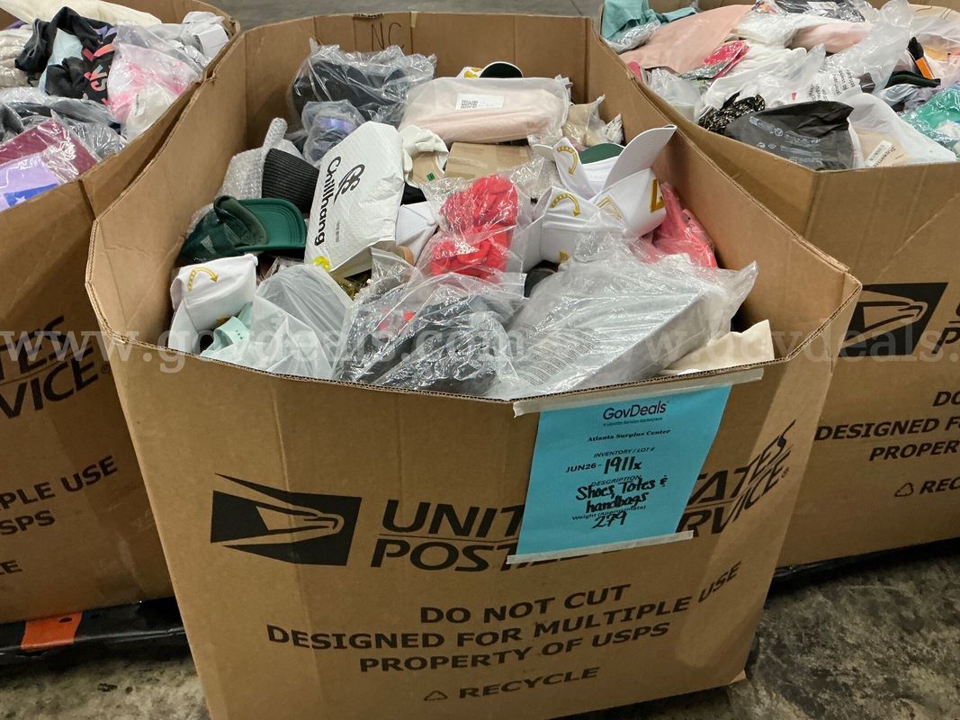 Apparel: Manually Sorted "Shoes, Handbags and Totes" (JUN26-1911X)