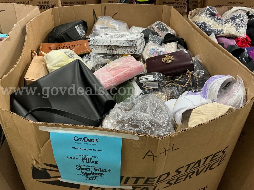 Apparel: Manually Sorted "Shoes, Handbags and Totes" (JUN26-1916X)