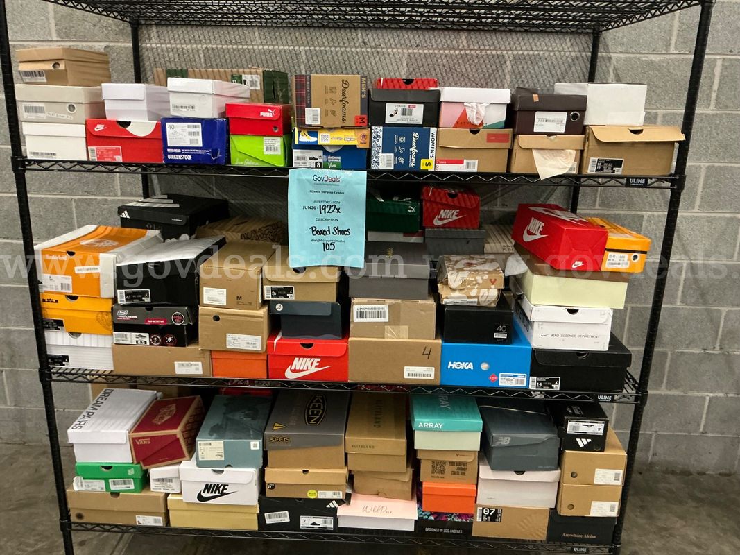 Apparel: "Boxed Shoes" (JUN26-1922X)