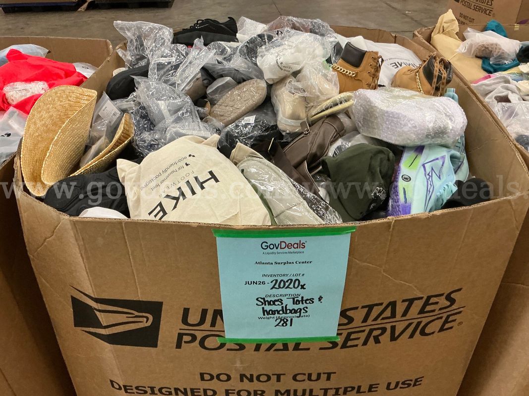 Apparel: Manually Sorted "Shoes, Handbags and Totes" (JUN26-2020X)