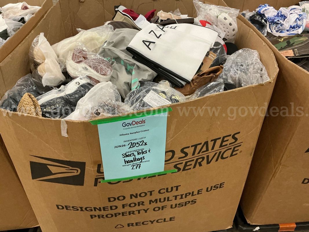 Apparel: Manually Sorted "Shoes, Handbags and Totes" (JUN26-2052X)