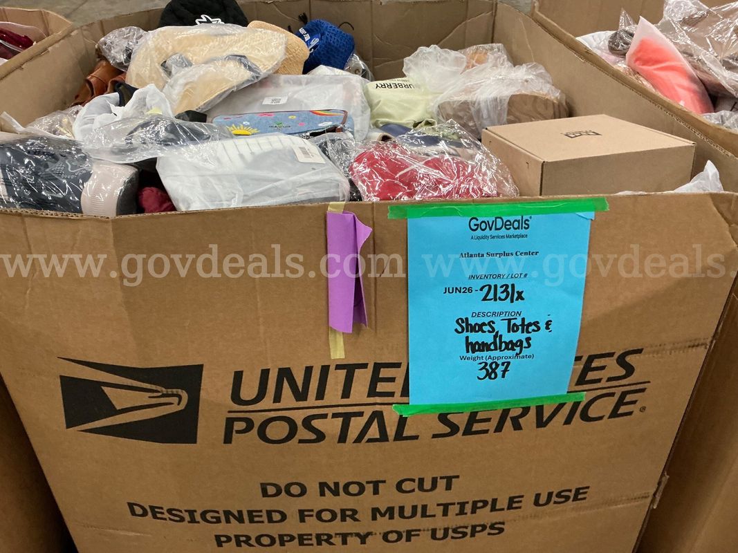 Apparel: Manually Sorted "Shoes, Handbags and Totes" (JUN26-2131X)