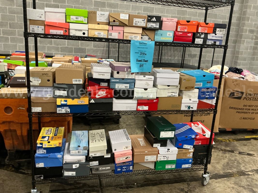 Apparel: "Boxed Shoes" (JUN26-2135X)