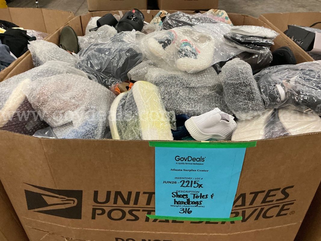 Apparel: Manually Sorted "Shoes, Handbags and Totes" (JUN26-2215X)