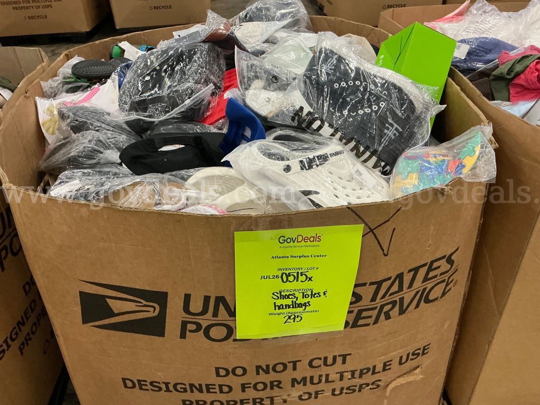 Apparel: Manually Sorted "Shoes, Handbags and Totes" (JUL26-0515X)