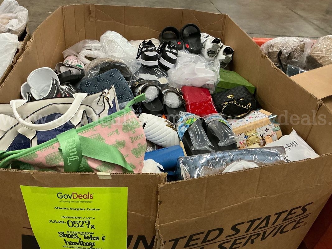 Apparel: Manually Sorted "Shoes, Handbags and Totes" (JUL26-0527X)