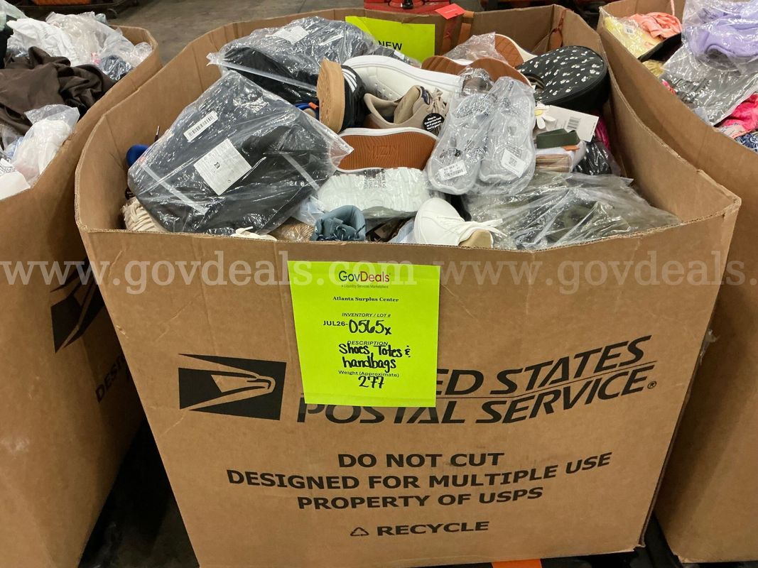 Apparel: Manually Sorted "Shoes, Handbags and Totes" (JUL26-0565X)