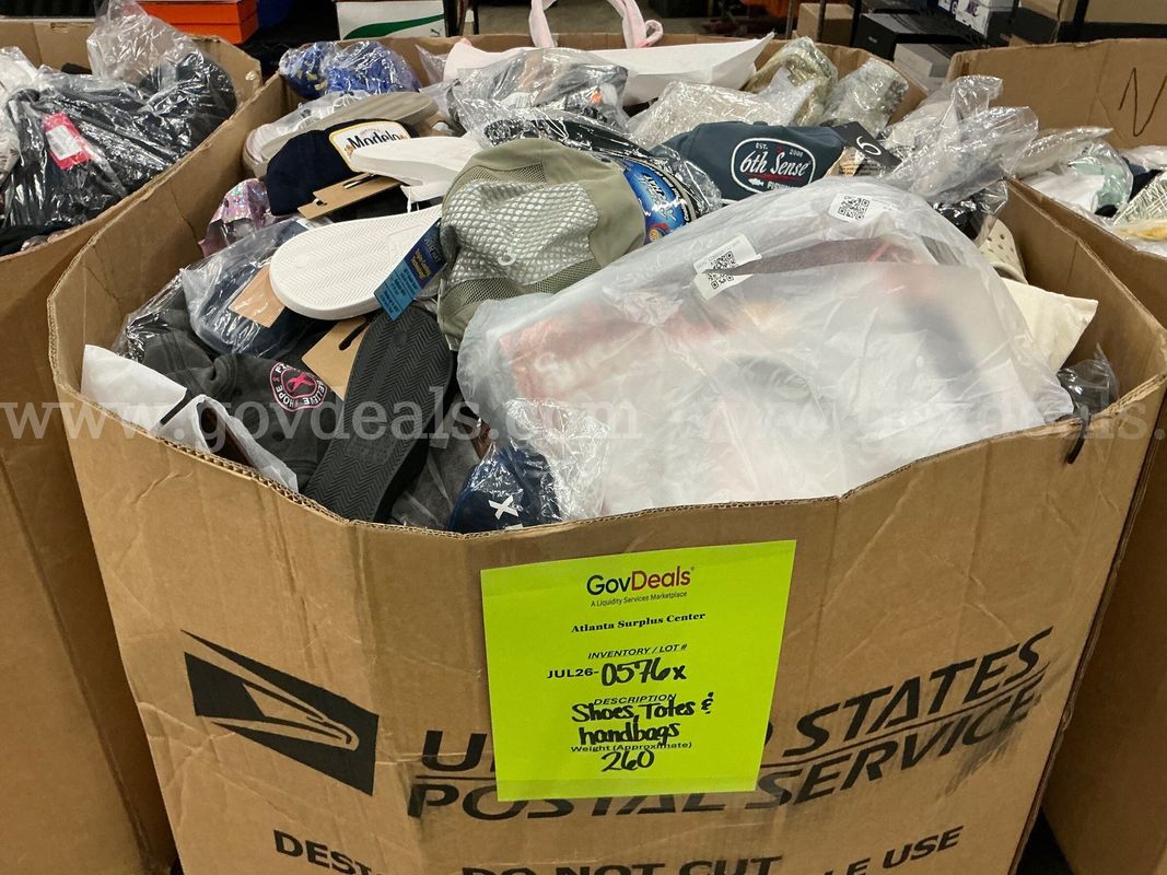 Apparel: Manually Sorted "Shoes, Handbags and Totes" (JUL26-0576X)