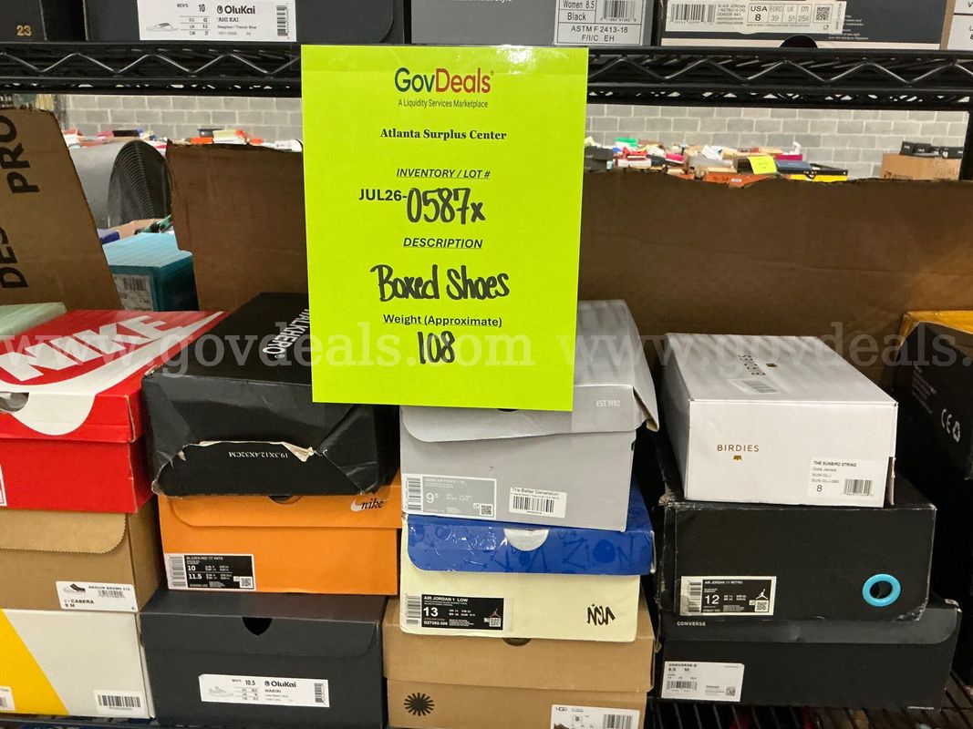 Apparel: "Boxed Shoes" (JUL26-0587X)
