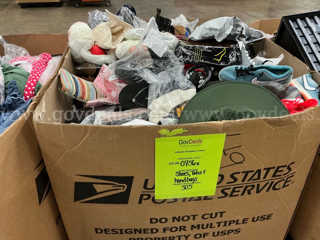 Apparel: Manually Sorted "Shoes, Handbags and Totes" (JUL26-0756X)