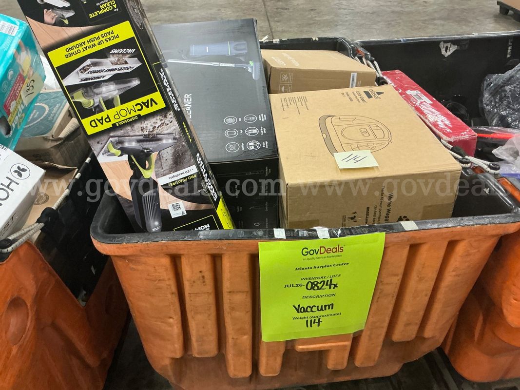 General Merchandise: Vacuum/Cleaning (JUL26-0824X)
