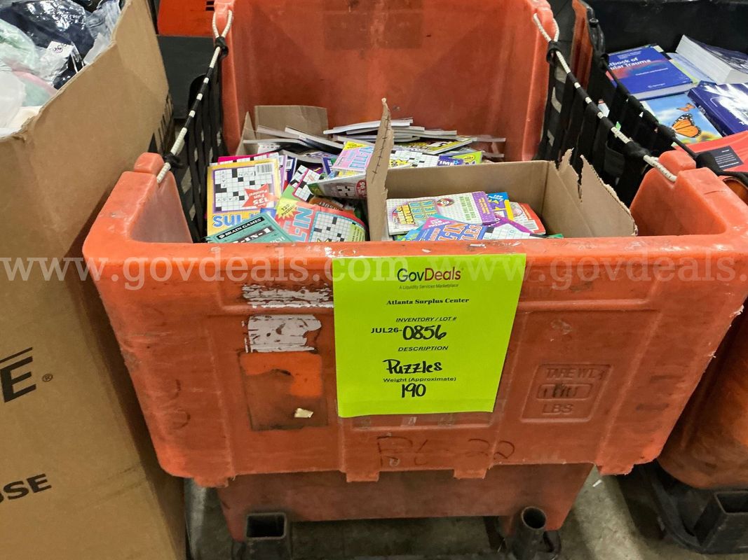 Books: "Puzzles & Crosswords" (JUL26-0856)