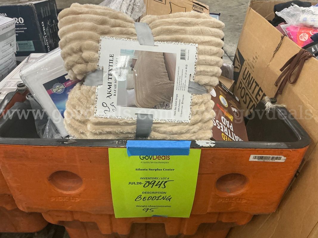 General Merchandise: “Bedding/Linens” (JUL26-0945X)