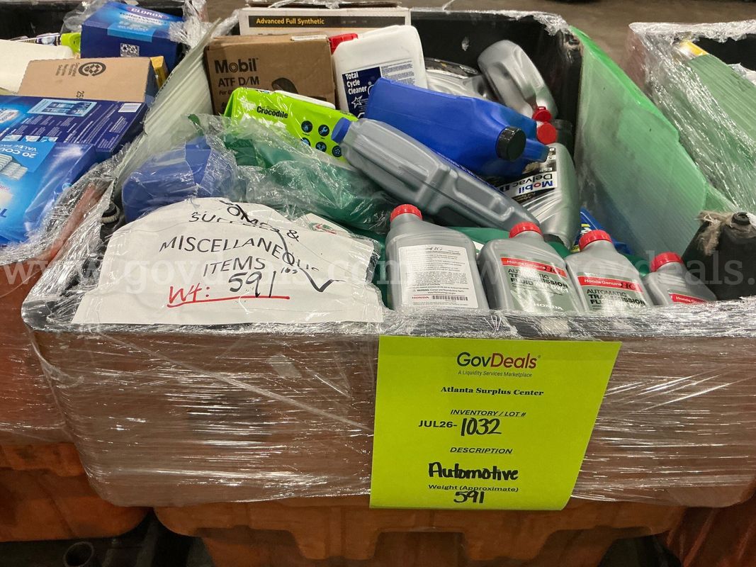 General Merchandise "Household Cleaning Products" / Auto Chemicals" (JUL26-1032)